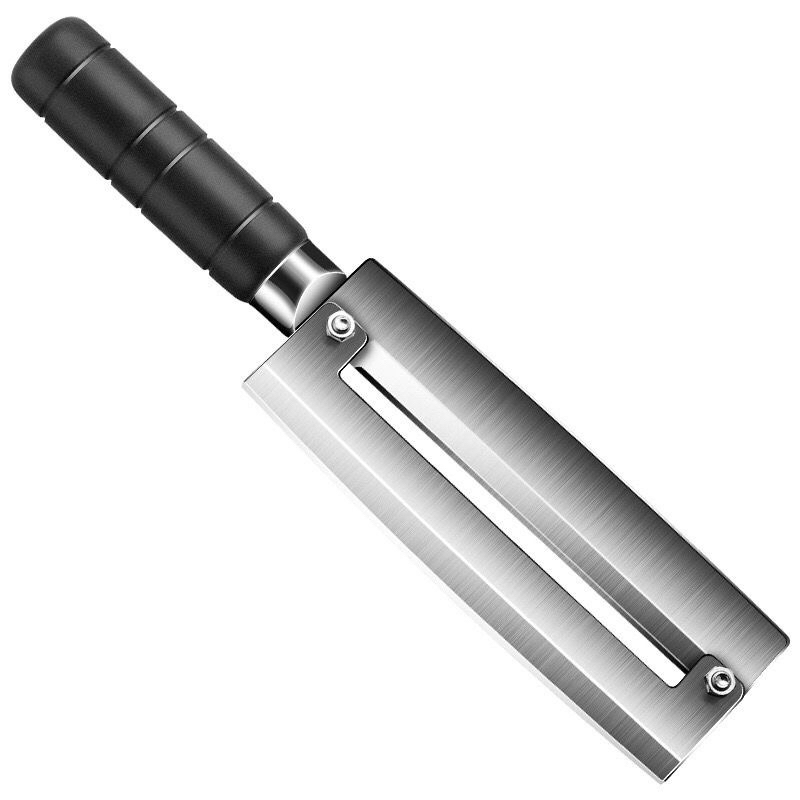 dao hai lưỡi inox cán đen | Shopee Việt Nam