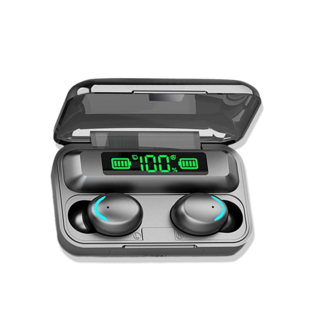 Tai nghe bluetooth F9 PRO TWS 5.0 không dây cảm ứng, chống ồn tích hợp bảo hành 12 tháng