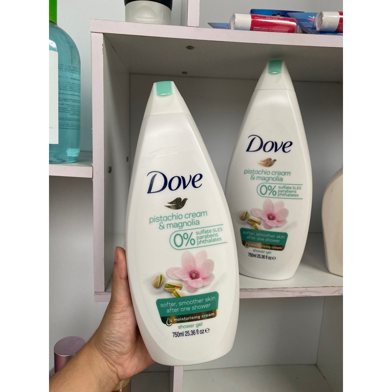 Gel tắm Dove Pistachio Cream & Magnolia, 750ml Shopee Việt Nam