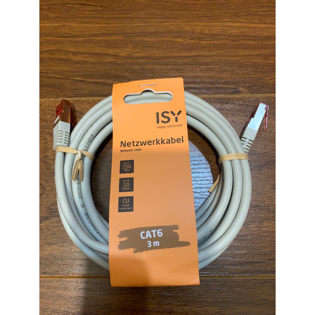 [Original] Cáp nhảy mạng Lan RJ45 Cat6 10Gbit/s hãng ISY của Đức lõi ...
