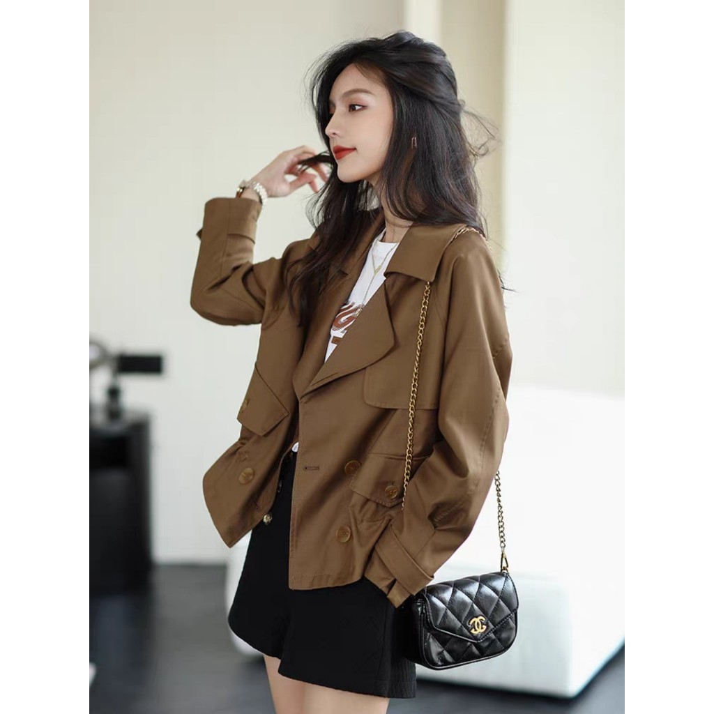 Áo braze nữ kiểu dáng Hần Quốc, Áo khoác nữ thiết kế, Áo choàng nữ YourSee | BigBuy360 - bigbuy360.vn