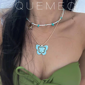 Chocker sao biển freestyle QUEMEO đá Hải lam cuốn hút