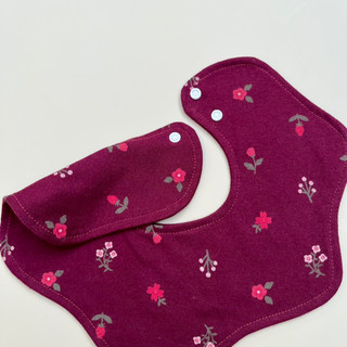 Yếm 2 lớp hình cánh hoa chất liệu cotton xuất Hàn cho bé gái