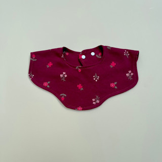Yếm 2 lớp hình cánh hoa chất liệu cotton xuất Hàn cho bé gái