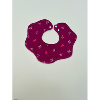 Yếm 2 lớp hình cánh hoa chất liệu cotton xuất Hàn cho bé gái
