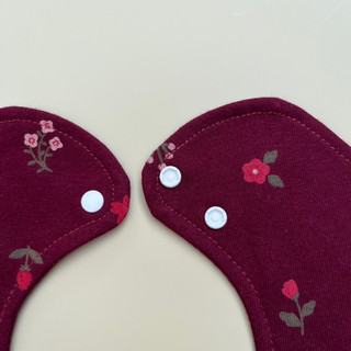 Yếm 2 lớp hình cánh hoa chất liệu cotton xuất Hàn cho bé gái