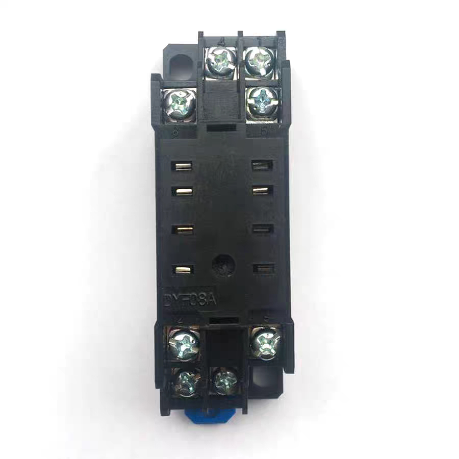 Rơ Le Trung Gian Relay Kiếng 8 Chân Dẹt Nhỏ My2n J 12v 24v 220v