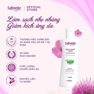 Dung dịch vệ sinh phụ nữ Safforelle Pháp - bản mới nhất - PHỒNG PHỀNH