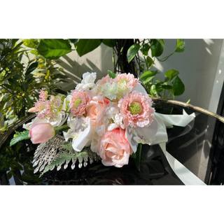 Hoa cầm tay cô dâu thác nước(mới)