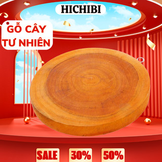 Thớt gỗ tự nhiên size lớn 26-28cm nhiều size cao cấp