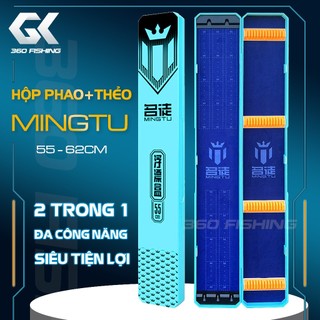 Hộp Đựng Phao Thẻo Mingtu 2 Trong 1 Hộp Đựng Phao Và Hộp Đựng Thẻo Câu Đài Đa Năng  ABS Cao Cấp