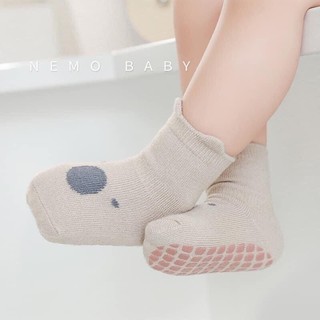 Tất chống trượt, tất cổ cao Nemo Baby mềm mại cho bé 0 đến 5 tuổi