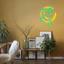 Đèn LED Neon Siêu Sang - Hình Con Rắn Và Mặt Trăng Độc Đáo[40cm] - Hiệu Ứng Ánh Sáng Huyền Ảo Cho Phòng Ngủ và Quán Cafe