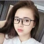 Kính mắt cận nam nữ gọng vuông mắt kính không độ chống tia UV phong cách Ulzzang đẹp thời trang giá rẻ HANASO 056