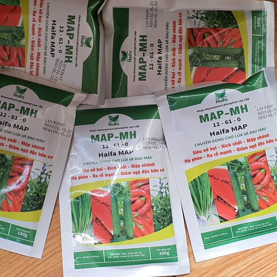PHÂN BÓN MAP-MH 12-61-0 GÓI 100G - CHẤT LƯỢNG VÀ HIỆU QUẢ TỐT | Shopee ...