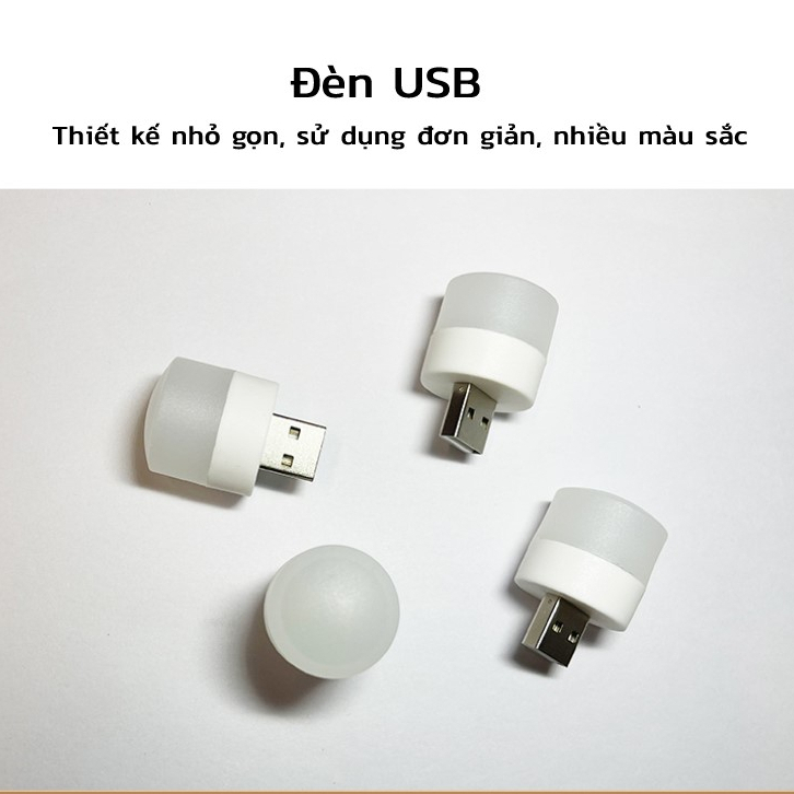 Ảnh Đèn LED USB Mini MODI SOLAR, Đèn Ngủ LED USB Mini Đọc Sách Bảo Vệ Mắt, Trang Trí Phòng Nhỏ Gọn 3