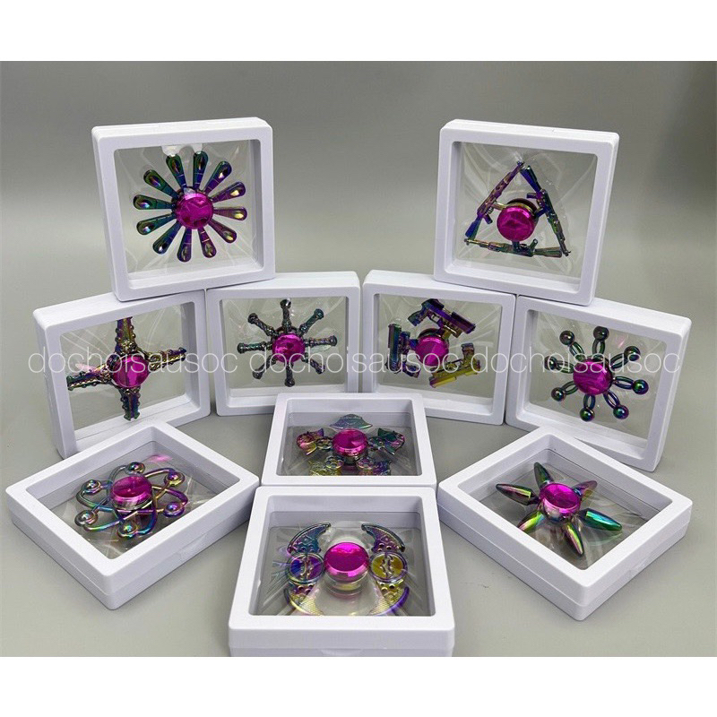 [SPINER BẰNG KIM LOẠI] Con Quay Đồ Chơi Fidget Spinner Bằng hợp kim kẽm, đồ chơi giảm stress vô cực
