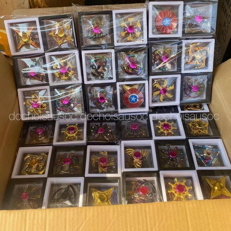 [SPINER BẰNG KIM LOẠI] Con Quay Đồ Chơi Fidget Spinner Bằng hợp kim kẽm, đồ chơi giảm stress vô cực