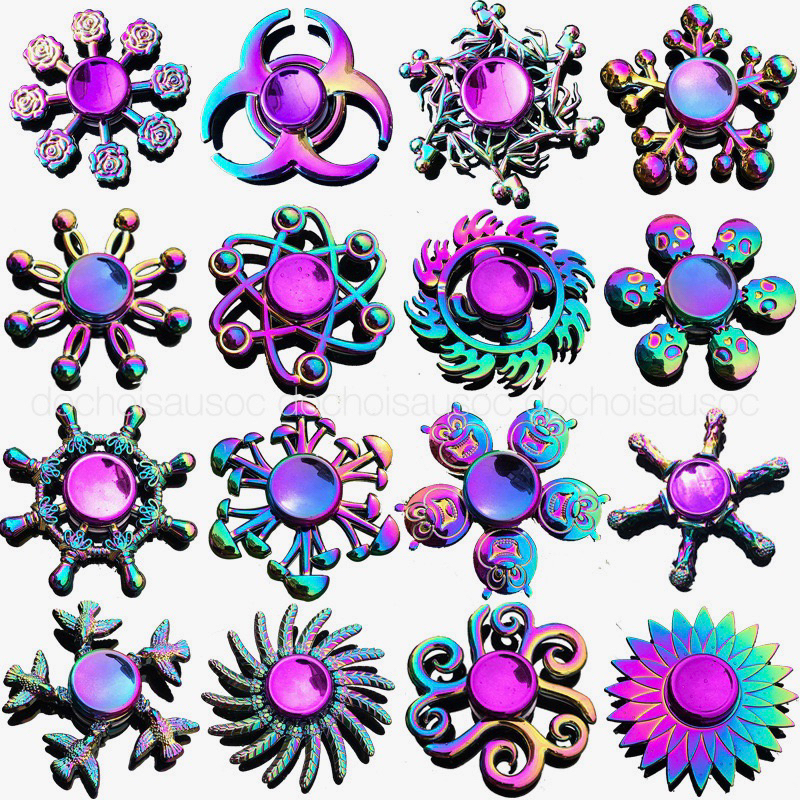 [SPINER BẰNG KIM LOẠI] Con Quay Đồ Chơi Fidget Spinner Bằng hợp kim kẽm, đồ chơi giảm stress vô cực