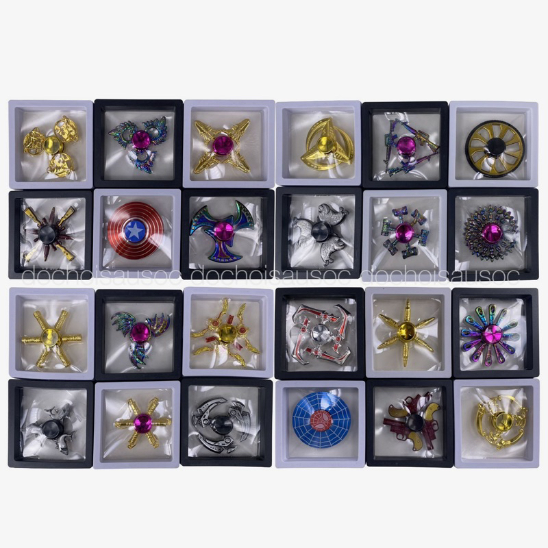 [SPINER BẰNG KIM LOẠI] Con Quay Đồ Chơi Fidget Spinner Bằng hợp kim kẽm, đồ chơi giảm stress vô cực
