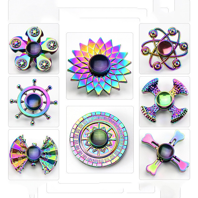 [SPINER BẰNG KIM LOẠI] Con Quay Đồ Chơi Fidget Spinner Bằng hợp kim kẽm, đồ chơi giảm stress vô cực