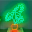 Đèn LED Neon Cây Xanh [40 cm] - Trang Trí Tinh Tế, Tạo Không Gian Thiên Nhiên Trong Nhà và Quán Cafe | CCneon