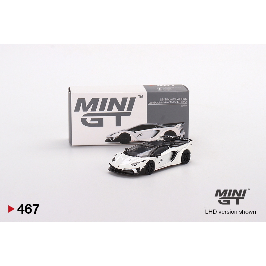 Xe mô hình chính hãng MiniGT 467 - LB-Silhouette WORKS Lamborghini
