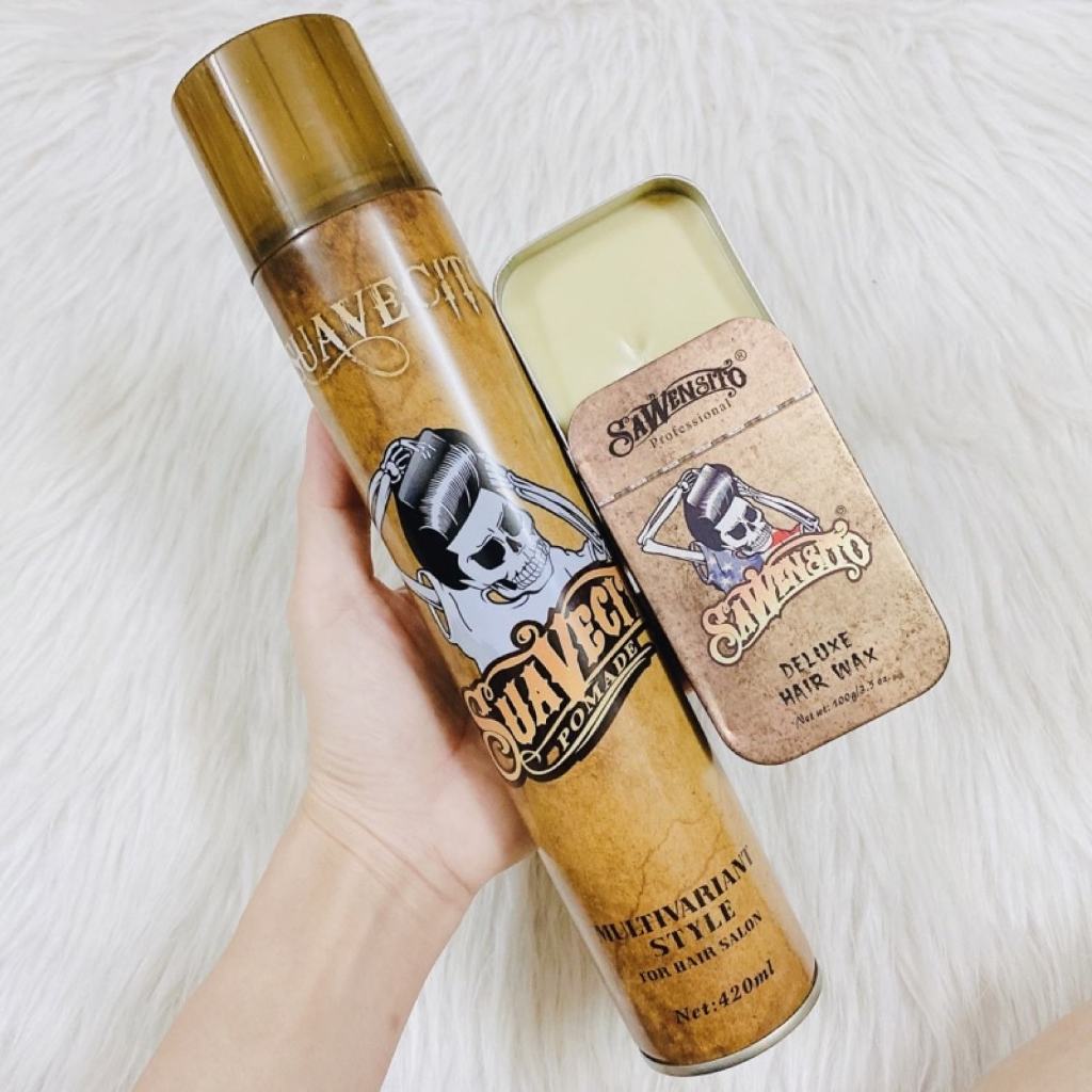 Gôm xịt tóc giữ nếp 5 cấp độ Sawensito pomade