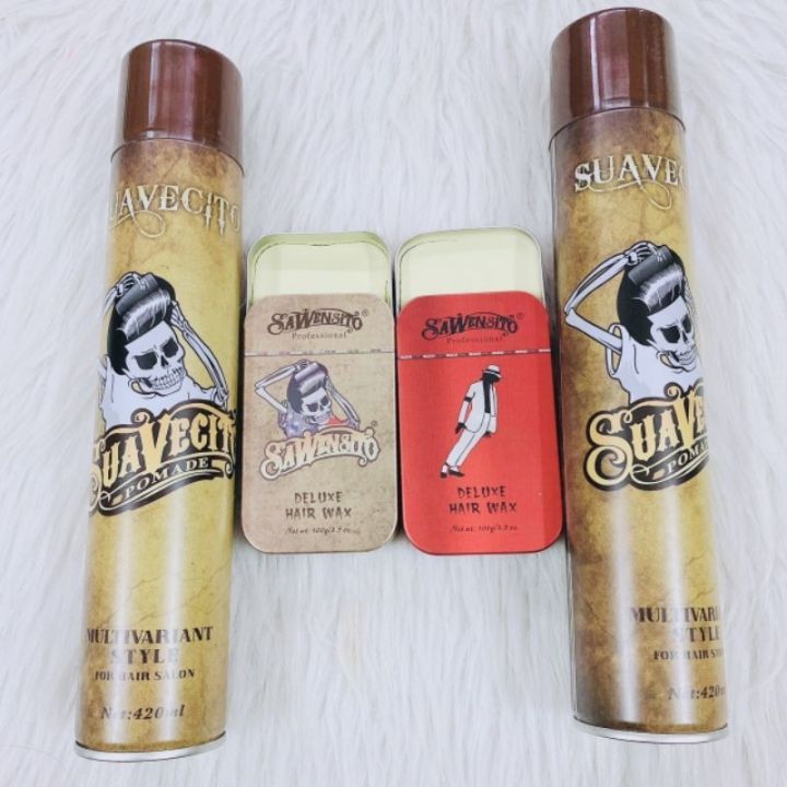 Gôm xịt tóc giữ nếp 5 cấp độ Sawensito pomade