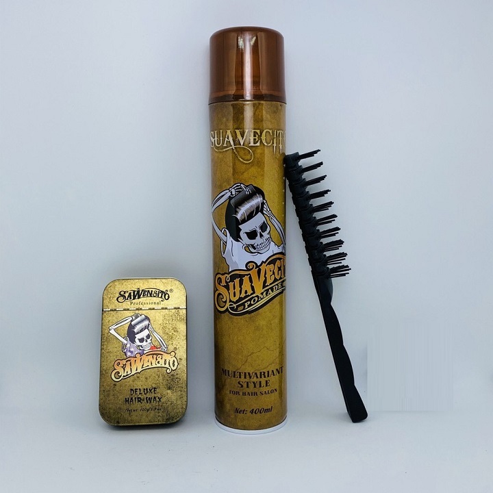 Gôm xịt tóc giữ nếp 5 cấp độ Sawensito pomade
