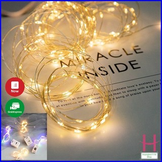 Combo 5 dây đèn led đom đóm 1m 3 chế độ sáng trang trí phòng,cây thông Noel, quà tặng...{H}