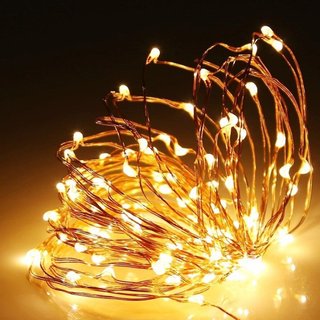 Combo 5 dây đèn led đom đóm 1m 3 chế độ sáng trang trí phòng,cây thông Noel, quà tặng...{H}