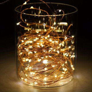 Combo 5 dây đèn led đom đóm 1m 3 chế độ sáng trang trí phòng,cây thông Noel, quà tặng...{H}