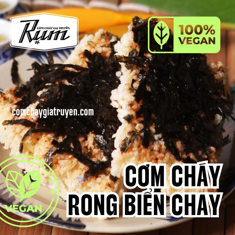 RỤM - CƠM CHÁY RONG BIỂN CHAY 150G | Shopee Việt Nam