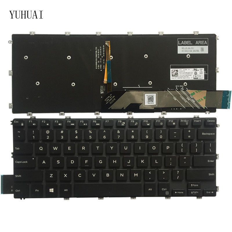 Bàn Phím Laptop Dell Inspiron 5480 5481 5482 5485 5488 5491 5580 5581 5591 7386 7586, Latitude 3400 Vostro 5481 5581