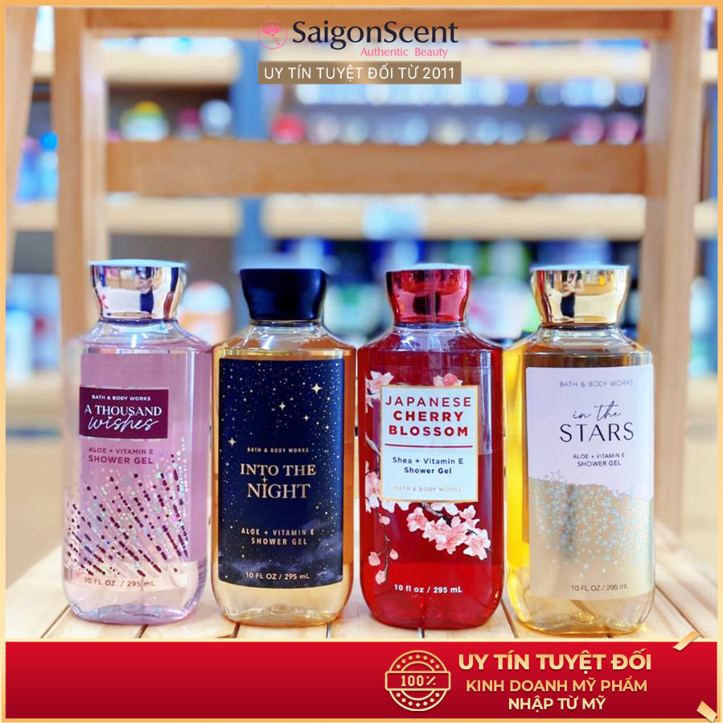 Gel tắm Bath and Body Works - Mùi bán chạy nhất ( 295mL ) | Shopee Việt Nam