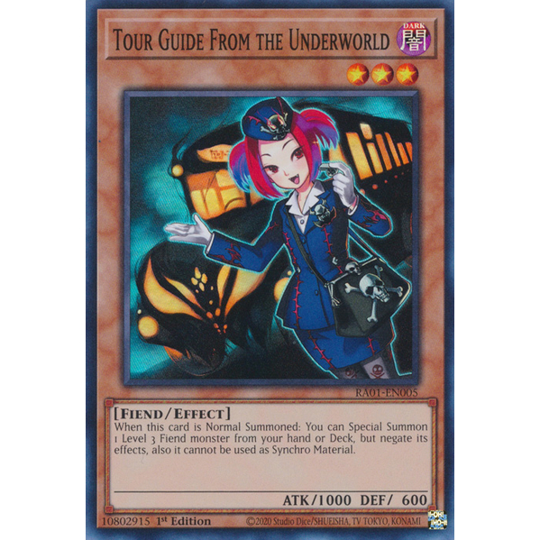 [ Bài Yugioh Chính Hãng ] Tour Guide From the Underworld - RA01-EN005 ...
