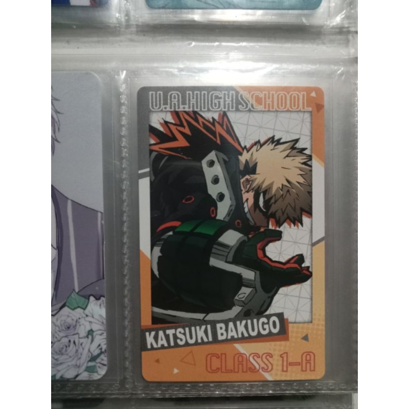 Card Bakugo Katsuki Mhamy Hero Academia Shopee Việt Nam 0676