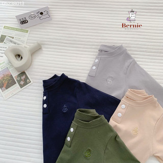 Bộ dài cotton thu đông thêu mỏ neo cho bé trai 8-24kg N010