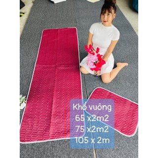 Chiếu điều hòa cao su non trải giường ô tô tải, đủ kích thước cho các dòng xe (kèm vỏ gối)