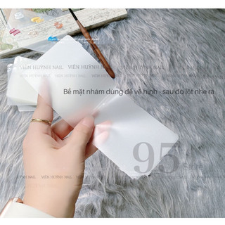 miếng vẽ hoạt hình sticker nail không có lớp keo ( set 10 miếng kích thước 9.7x6.7cm)