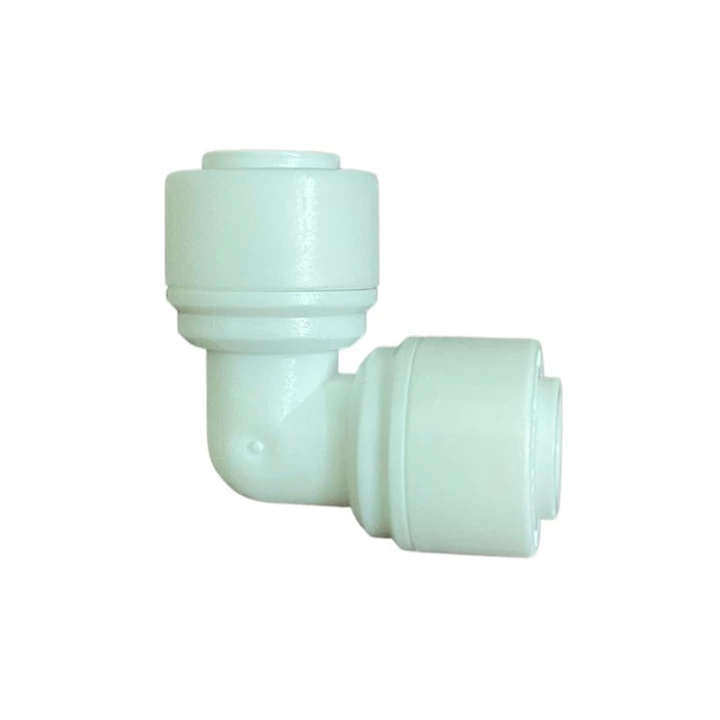Co vuông nối nhanh 2 đầu ống phi 10, phi 6mm - Cút góc nối nhanh - Co cút máy lọc nước – 4
