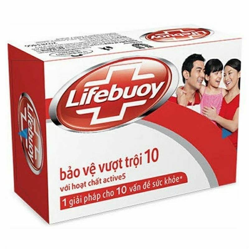 Xà Bông Cục Lifebuoy Diệt Khuẩn Trắng Da Giảm Mụn Matcha Và Khổ Qua Sạch Da Thơm Mát Dễ Chịu 90g