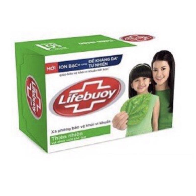 Xà Bông Cục Lifebuoy Diệt Khuẩn Trắng Da Giảm Mụn Matcha Và Khổ Qua Sạch Da Thơm Mát Dễ Chịu 90g