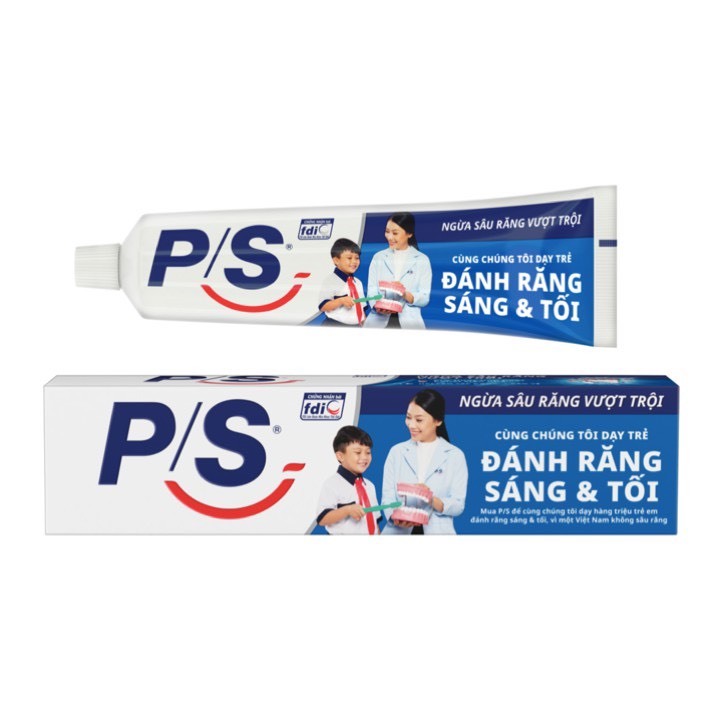 Kem Đánh Răng P/S Ngừa Sâu Răng 180G