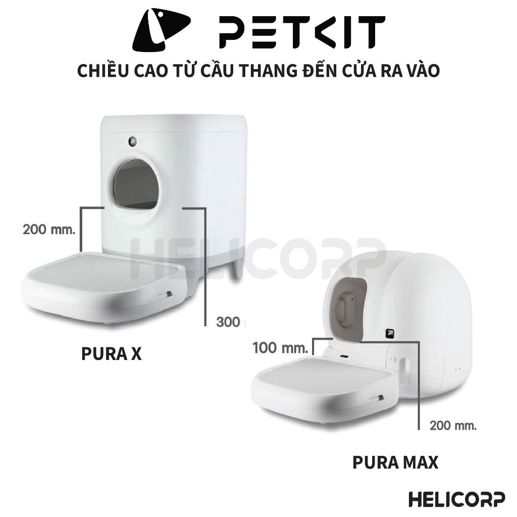Bậc Thang Chống Văng Cát Petkit Pura Max và Pura X
