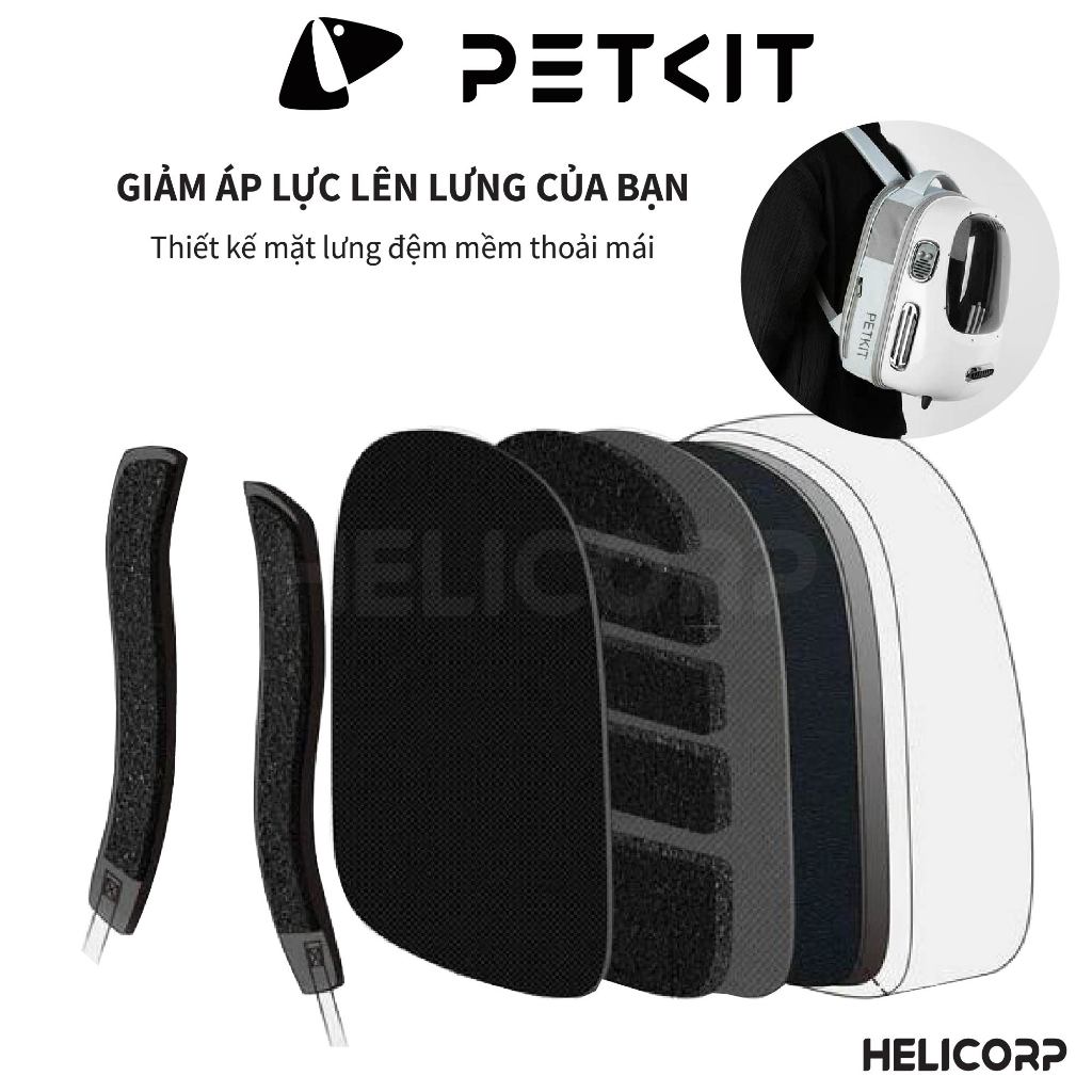 Balo Phi Hành Gia Cho Mèo Petkit Breezy Dome 2 new 2026 - HeLiCorp