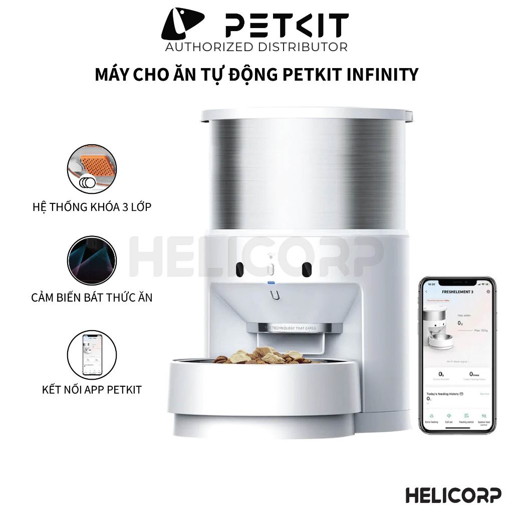 Máy Nhả Hạt Tự Động,Máy Cho Mèo Ăn Tự Động, Máy Cho Chó Ăn Petkit Fresh ...