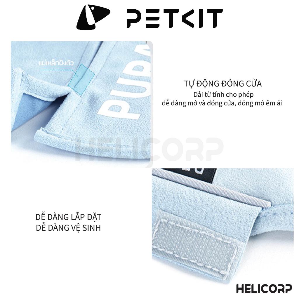 [Rèm vải] - Rèm Che Dùng Cho Máy Dọn Phân Mèo Tự Động Petkit Pura Max - HeLiCorp