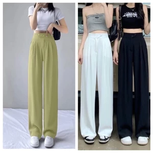 QUẦN ỐNG RỘNG LỆCH KHUY SIÊU HOT -M05